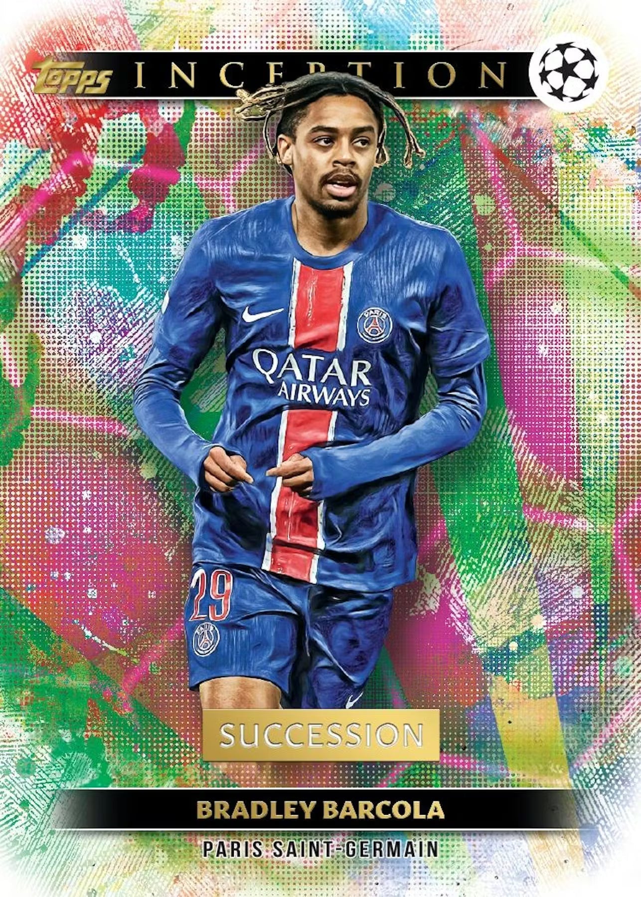 2024-25 Topps Inception Soccer UEFA Club Competitions Trading Cards LV