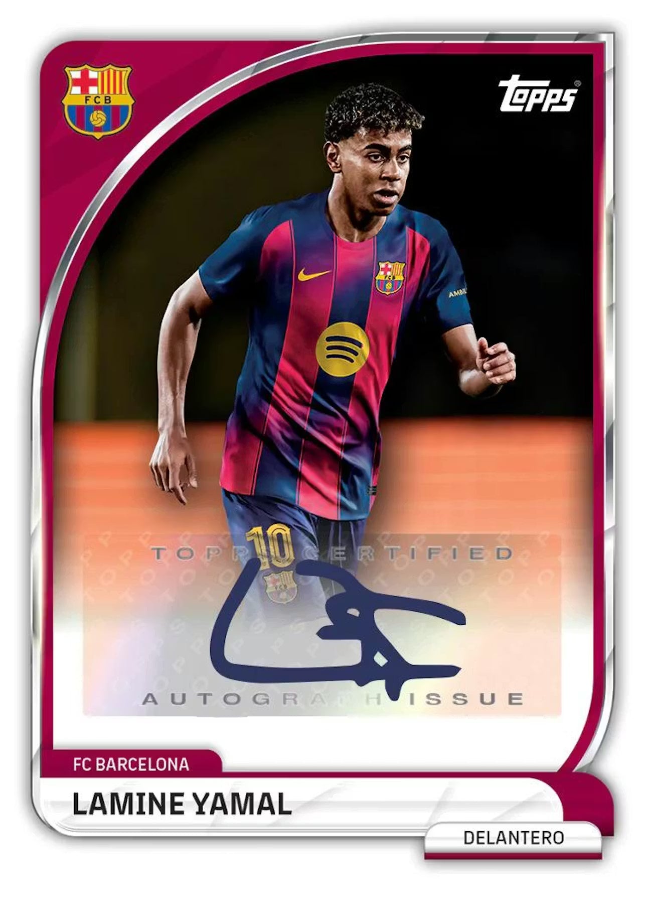 2025-26 Topps Barcelona Collector Tin Trading Cards LV