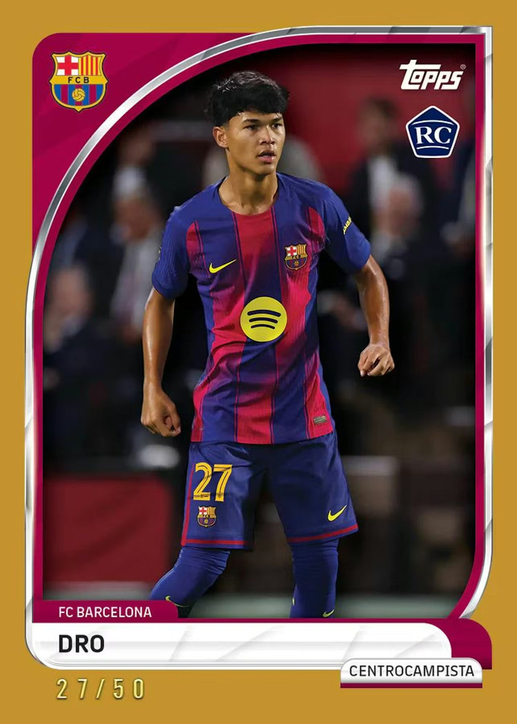 2025-26 Topps Barcelona Collector Tin Trading Cards LV