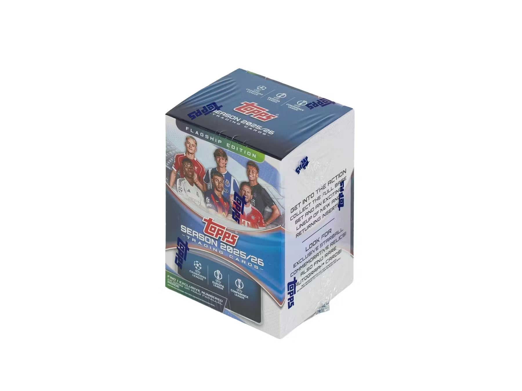 2025-26 Topps UEFA Club Competitions Soccer Blaster Trading Cards LV