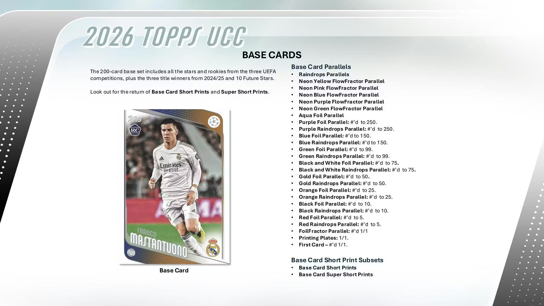 2025-26 Topps UEFA Club Competitions Soccer Hobby Trading Cards LV