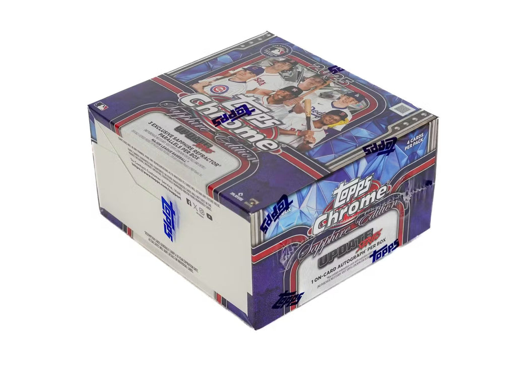 2025 Topps Chrome Baseball Update Series Sapphire Edition Trading Cards LV