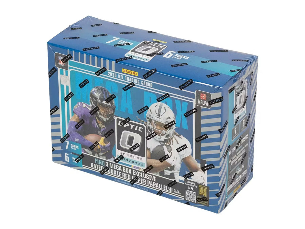 2025 Panini Donruss Optic Football Hobby Mega Trading Cards LV