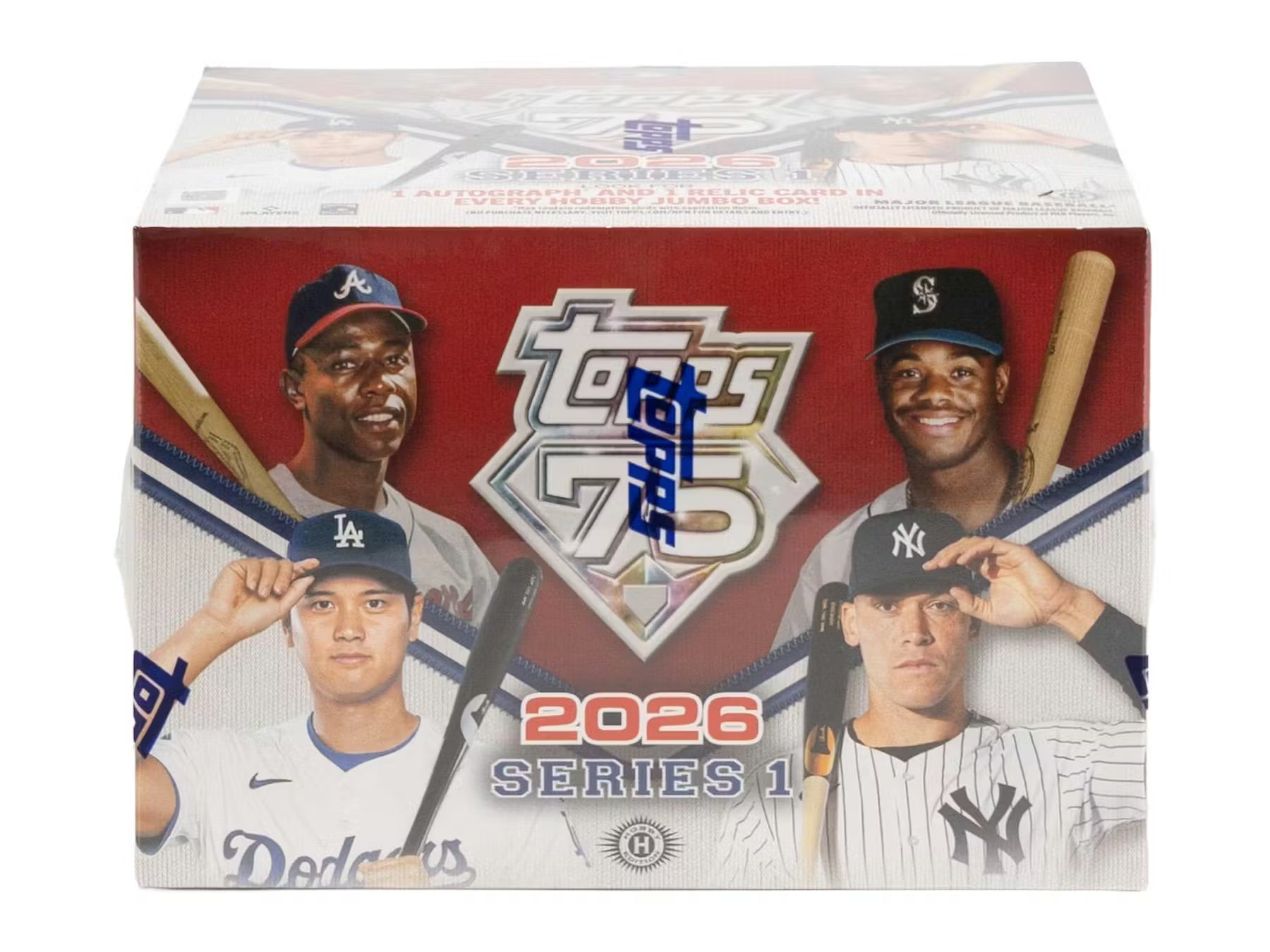 2026 Topps Series 1 Baseball Hobby Jumbo Trading Cards LV