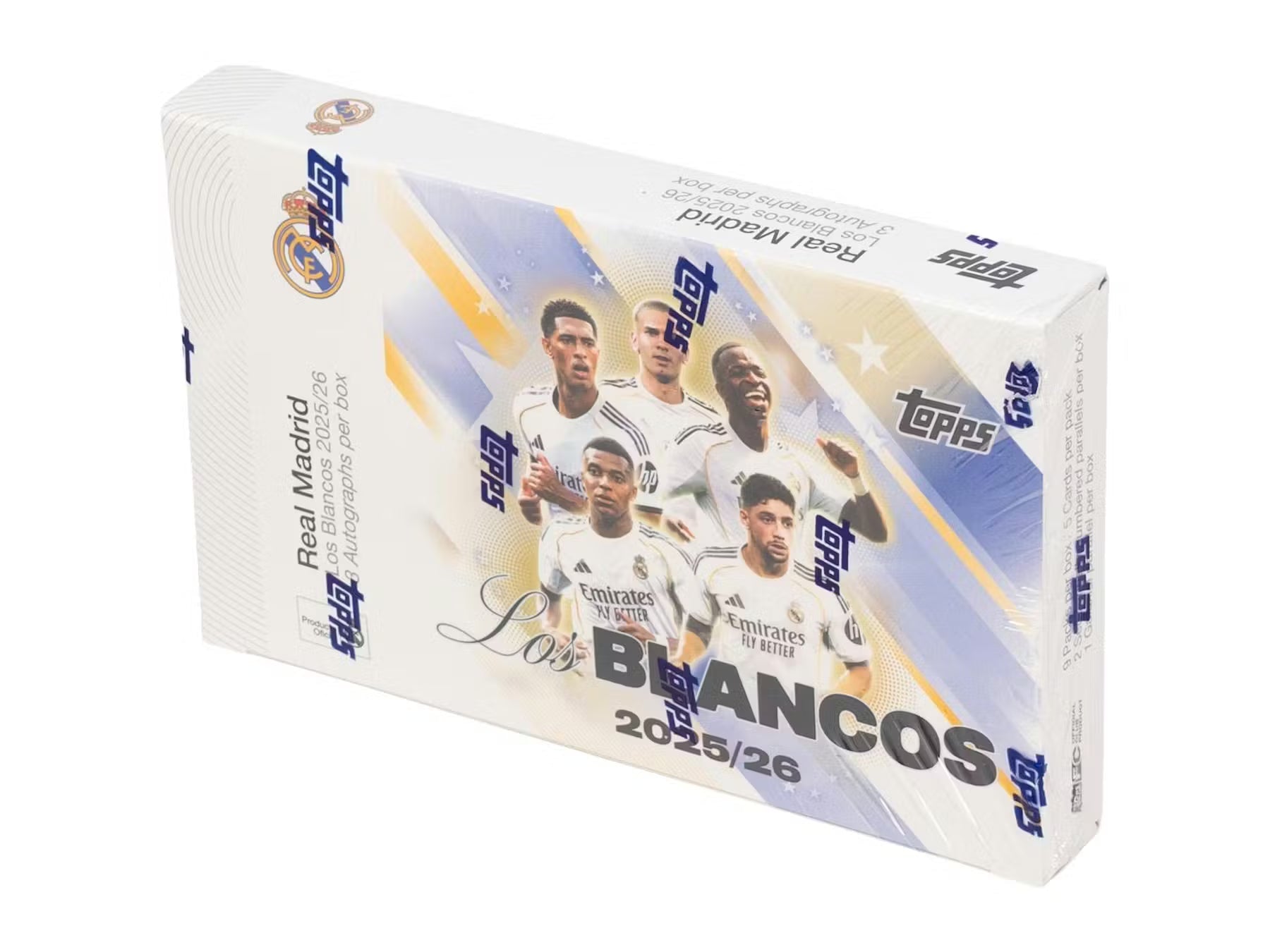 2025/26 Topps Real Madrid Los Blancos Hobby Trading CardsLV