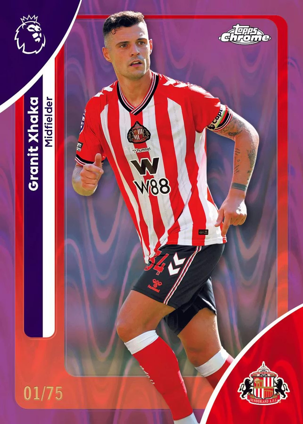 2026 Topps Chrome Premier League EPL Blaster Trading Cards LV