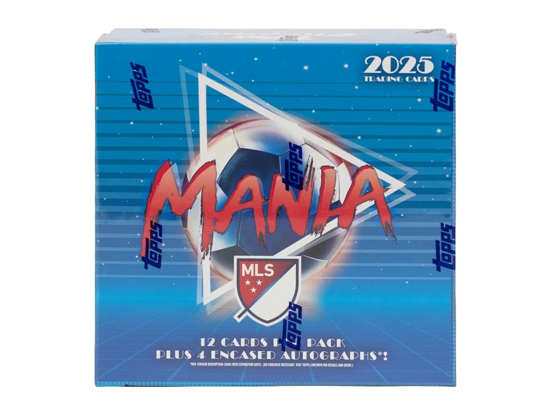 2025 Topps Chrome Mania MLS Major League Soccer Trading Cards LV