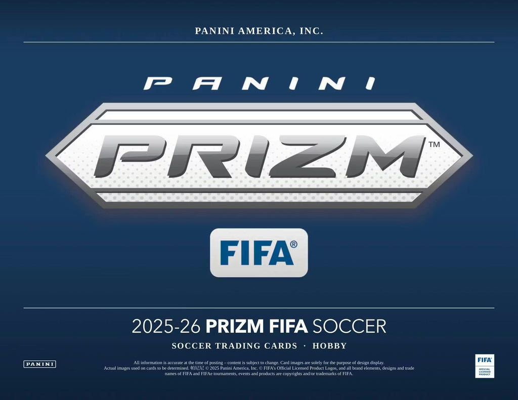 2025-26 Panini Prizm FIFA Soccer Hobby Trading Cards LV