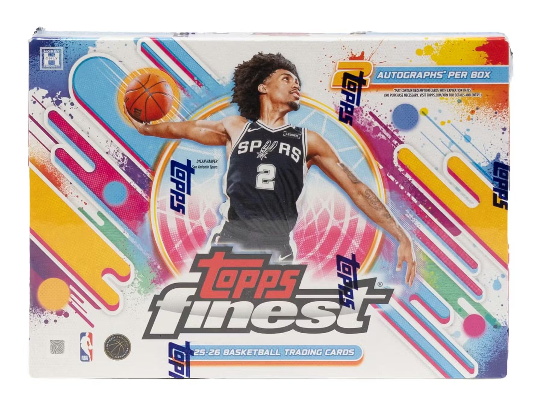 2025-26 Topps Finest Basketball Hobby Trading Cards LV