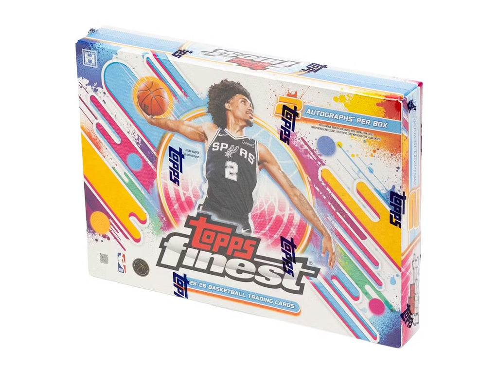 2025-26 Topps Finest Basketball Hobby Trading Cards LV