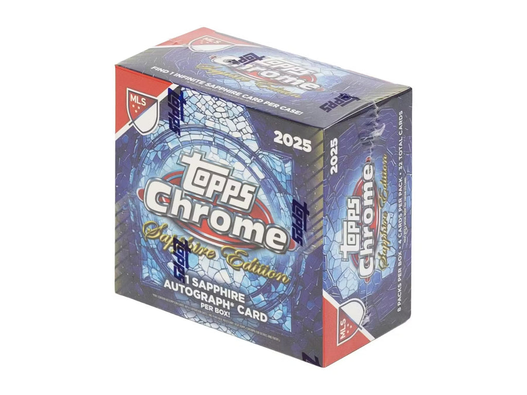 2025 Topps Chrome MLS Major League Soccer Saphire Edition Trading Cards LV