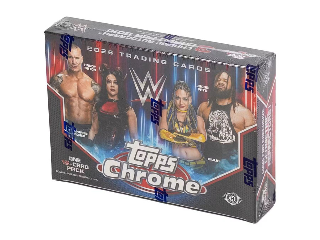 2026 Topps Chrome WWE Breakers Delight Trading Cards LV