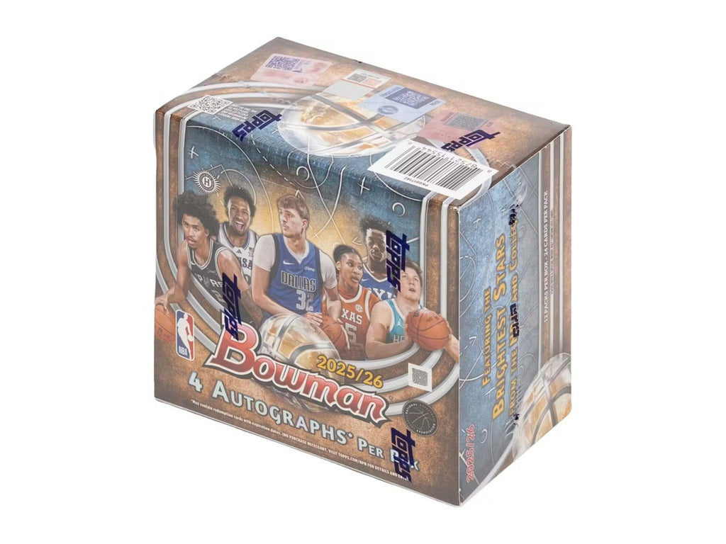 2025-26 Topps Bowman Basketball Hobby Jumbo Trading Cards LV