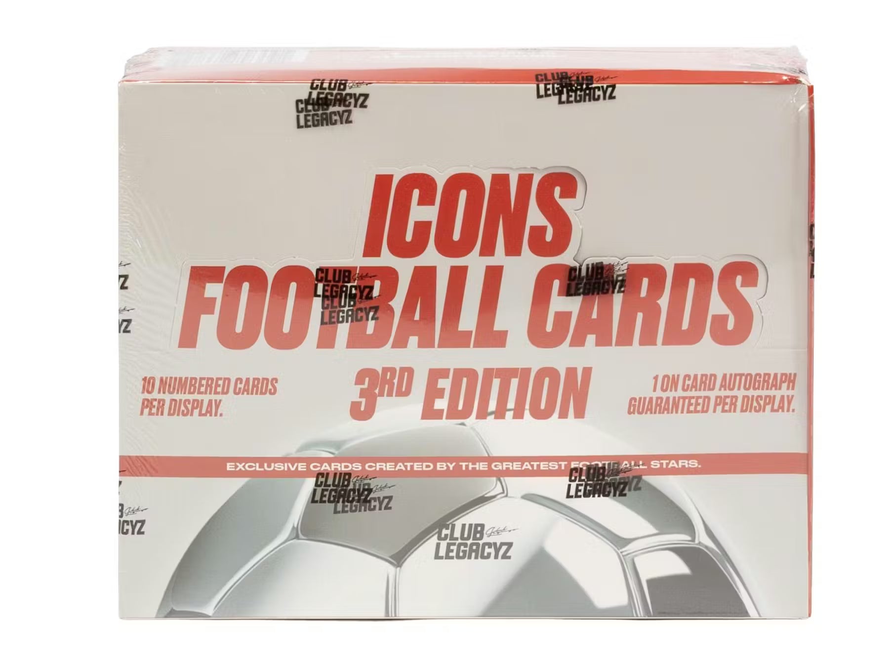 2026 Club Legacyz Icons Soccer Third Edition Hobby Trading Cards LV