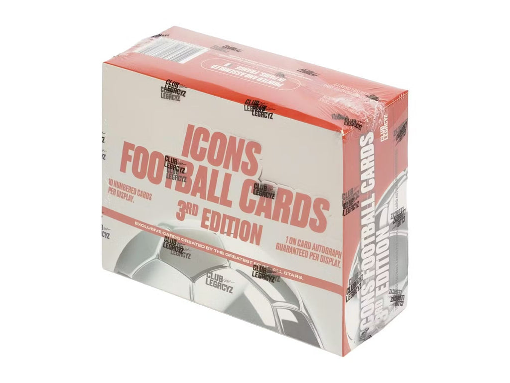 2026 Club Legacyz Icons Soccer Third Edition Hobby Trading Cards LV