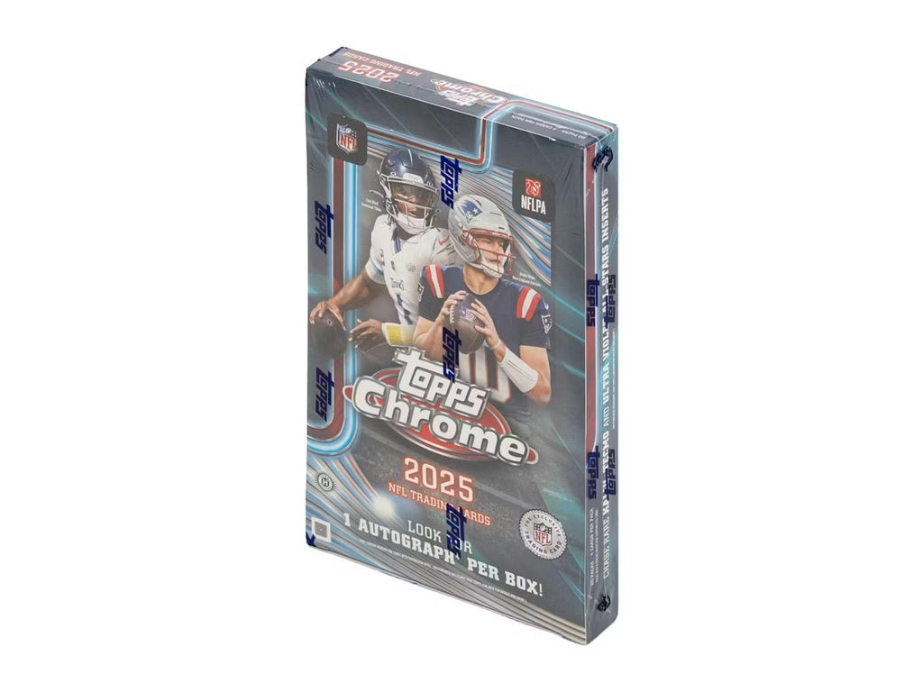 2025 Topps Chrome Football Hobby Trading Cards LV