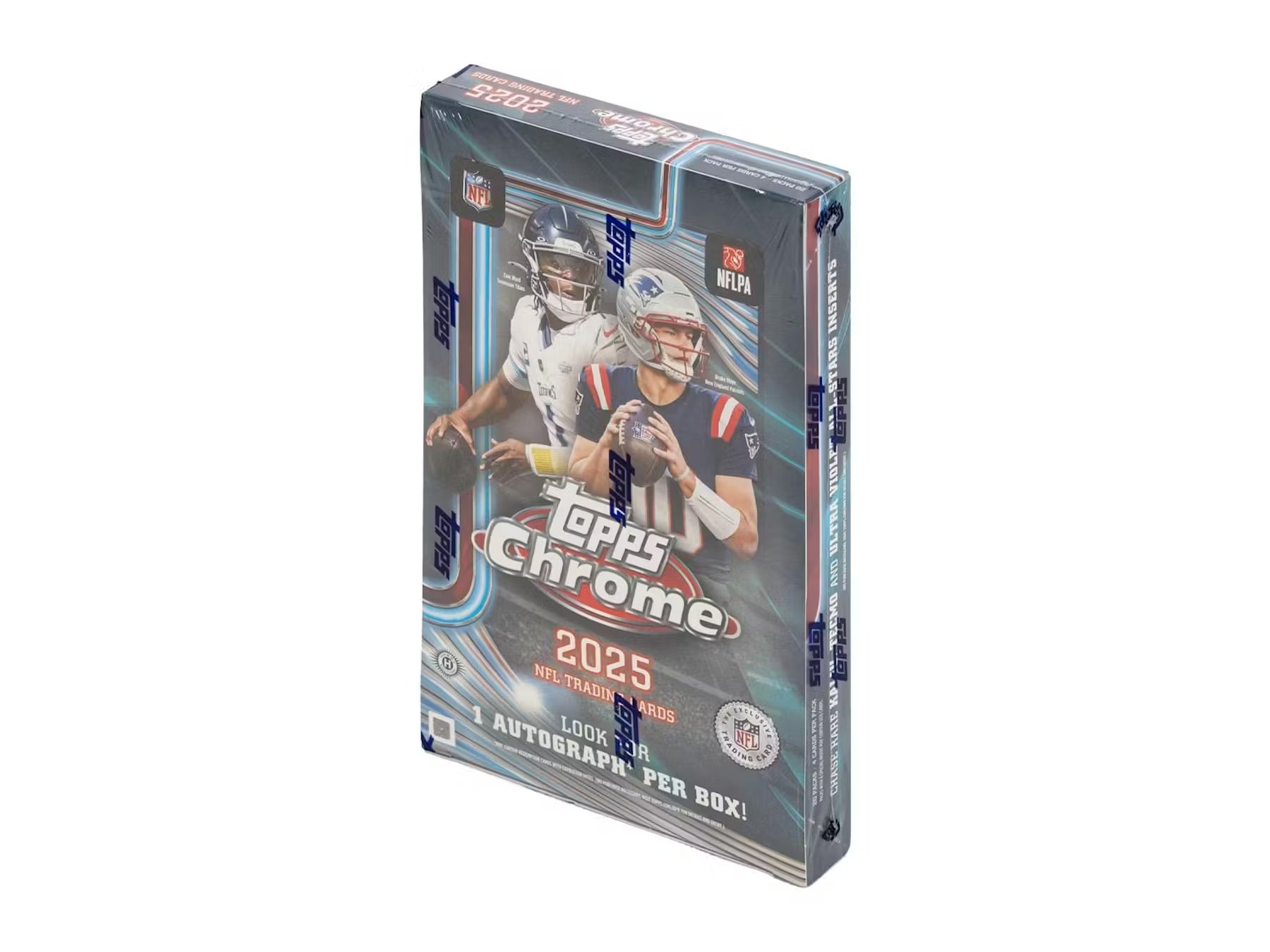 2025 Topps Chrome Football Hobby Trading Cards LV