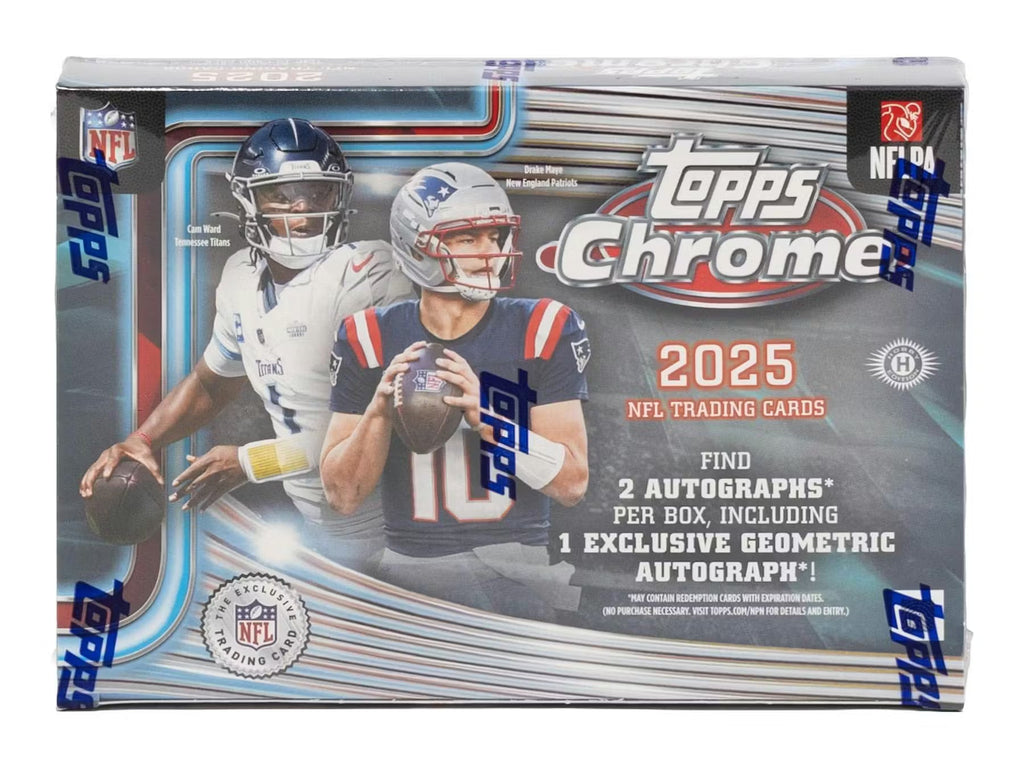 2025 Topps Chrome Football Breakers Delight Trading Cards LV