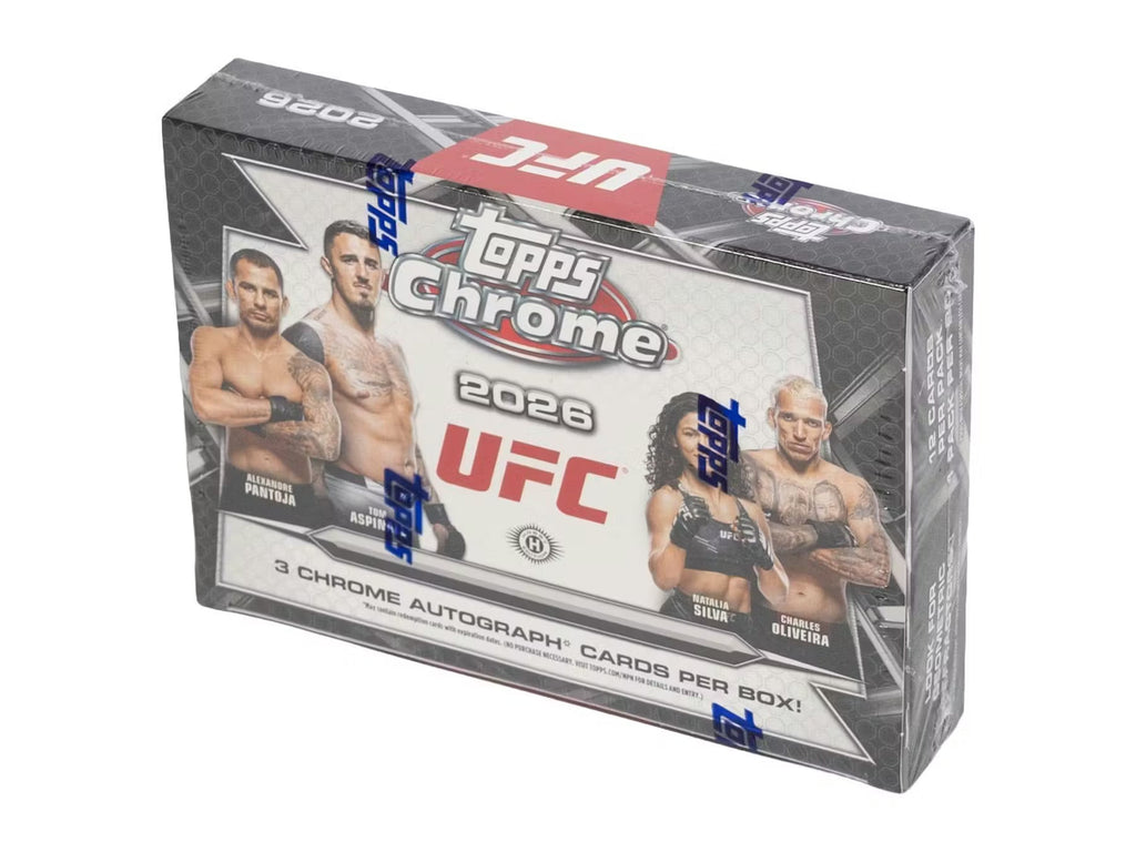 2026 Topps Chrome UFC Breakers Delight Trading Cards LV