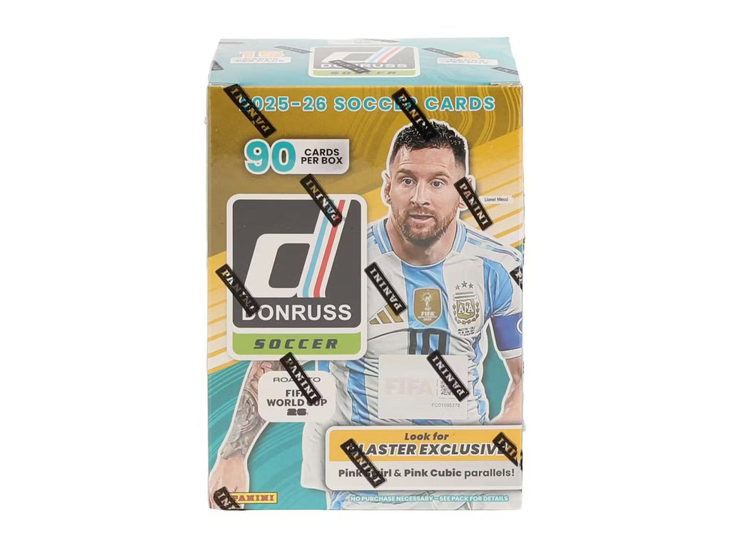 2025-26 Panini Donruss Road to FIFA World Cup Soccer Blaster Hobby Trading Cards LV