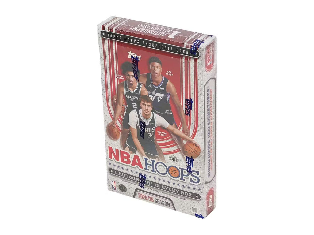 2025-26 Topps Hoops Basketball Hobby Trading Cards LV