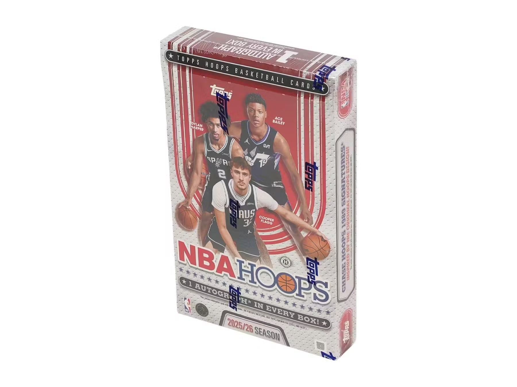 2025-26 Topps Hoops Basketball Hobby Trading Cards LV