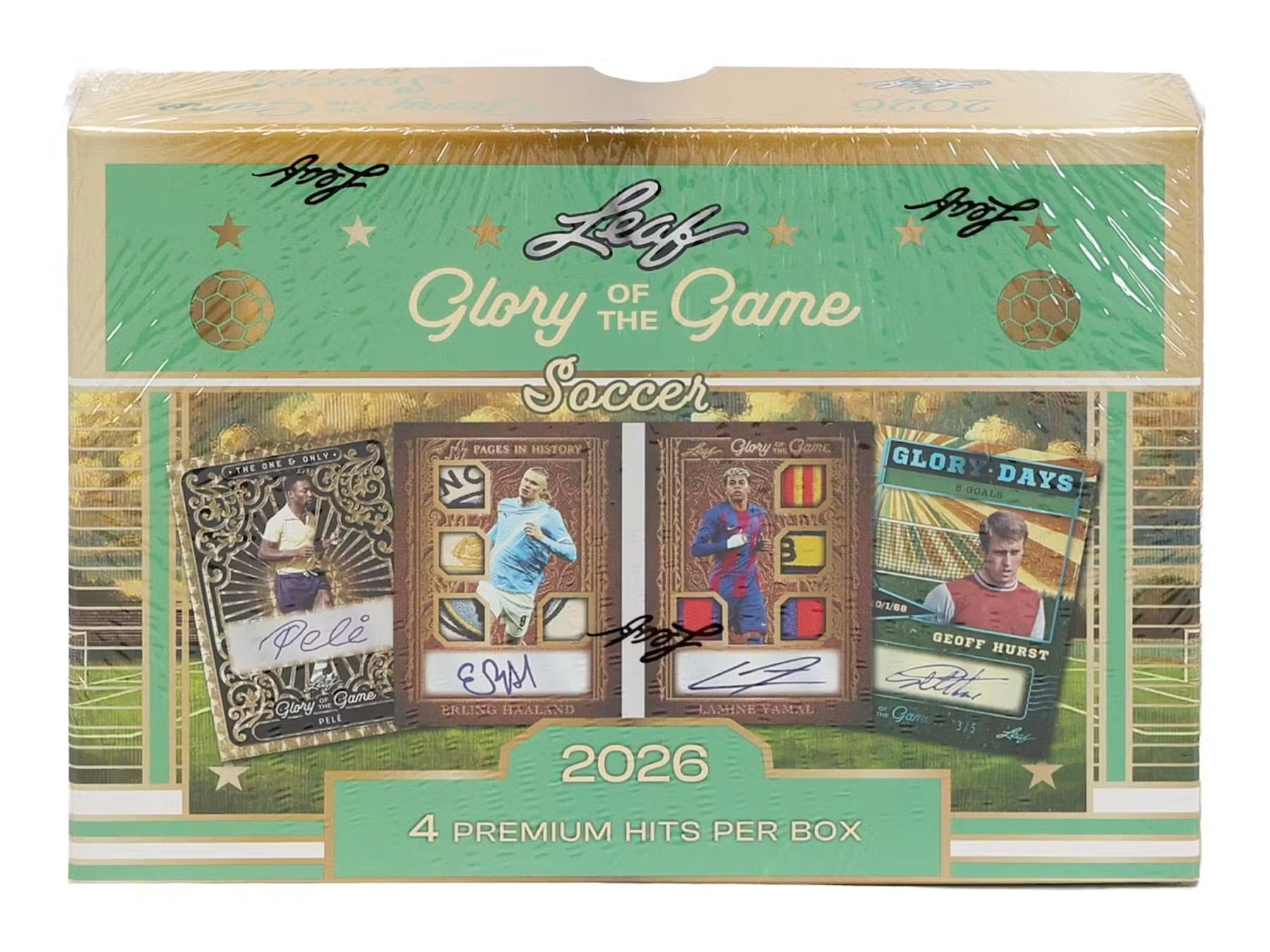 2026 Leaf Glory of the Game Soccer Hobby Trading Cards LV