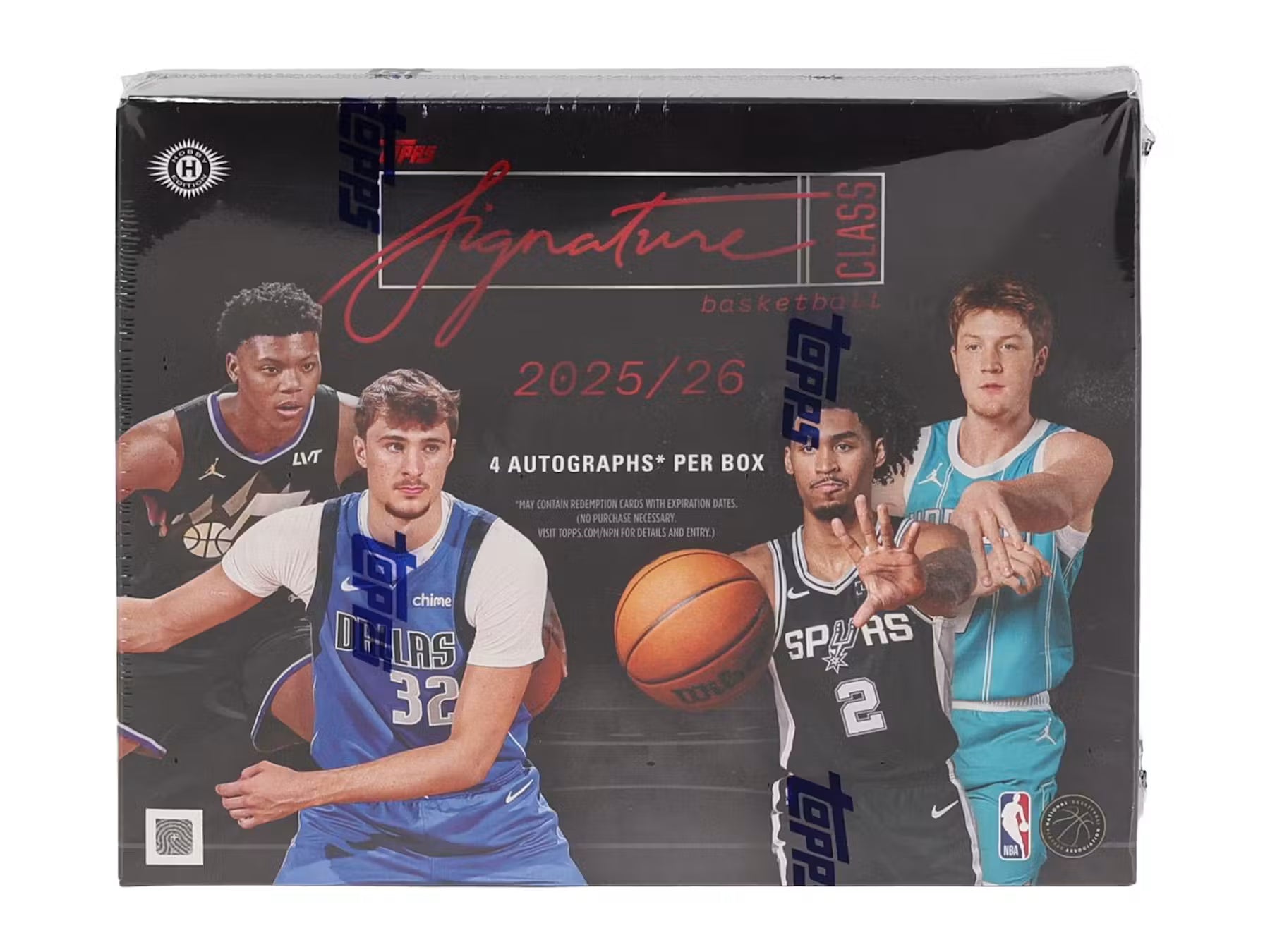 2025-26 Topps Signature Class Basketball Jumbo Trading Cards LV