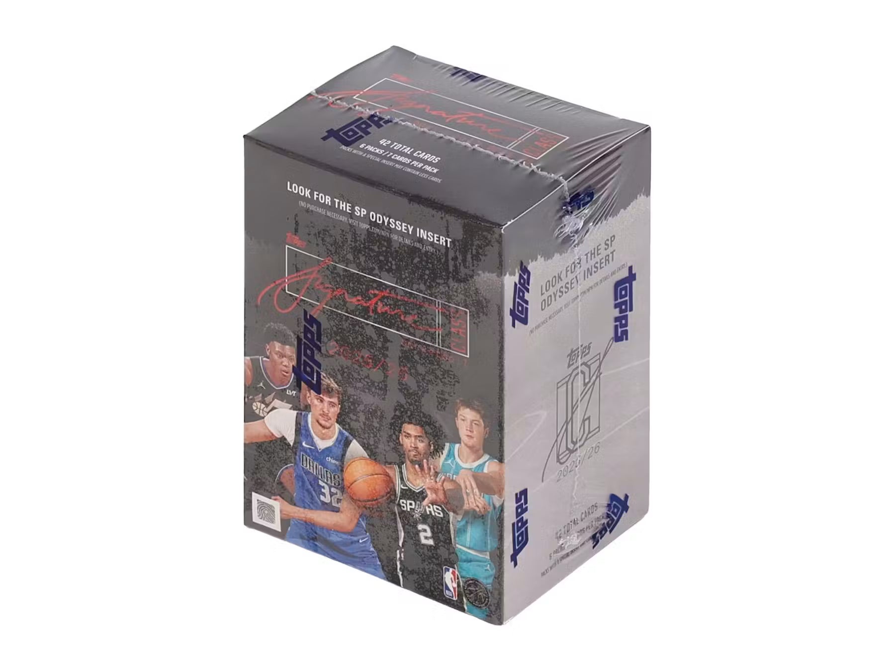 2025-26 Topps Signature Class Basketball Blaster Trading Cards LV