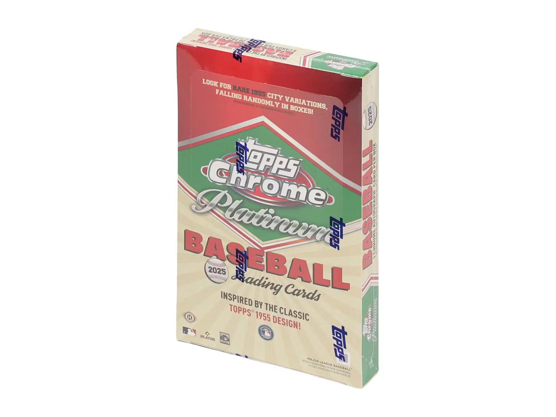 2025 Topps Chrome Platinum '55 Baseball Hobby Trading Cards LV