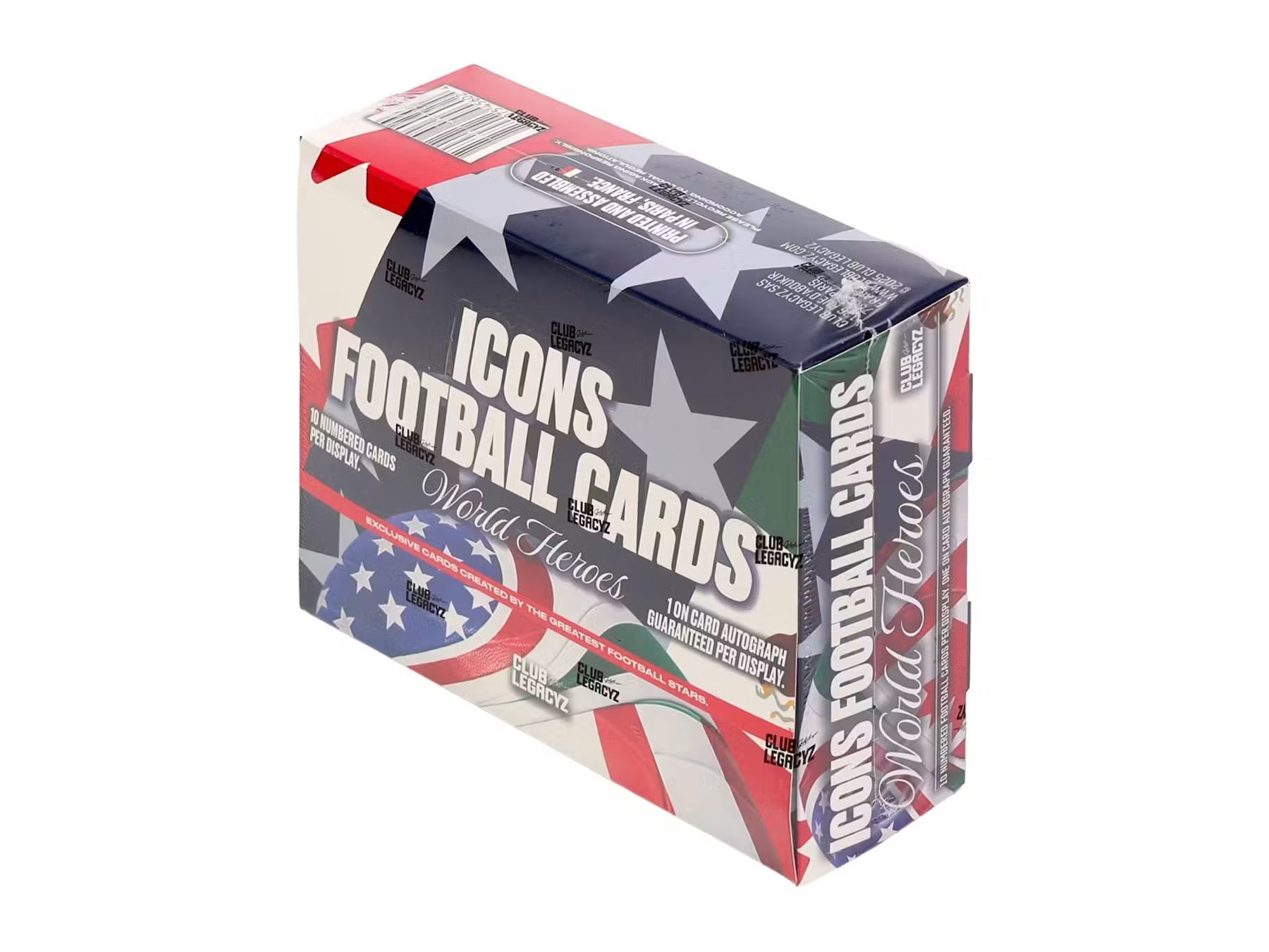 2026 Club Legacyz Icons Soccer Fourth Edition Hobby Trading Cards LV