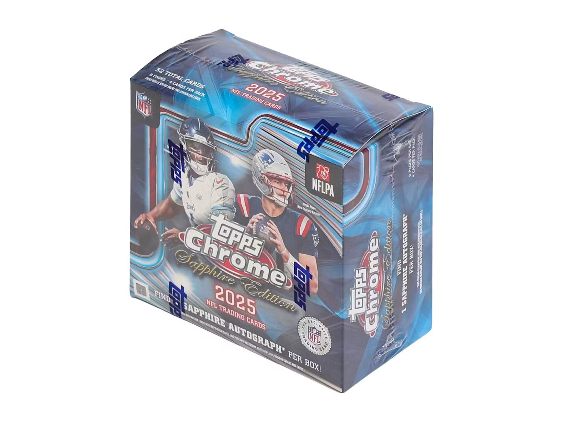 2025 Topps Chrome Football Sapphire Edition Trading Cards LV