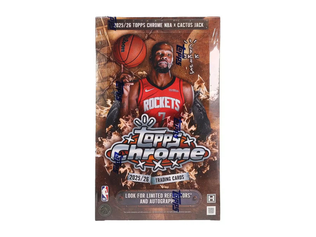 2025-26 Topps Chrome Cactus Jack Basketball Hobby Trading Cards LV
