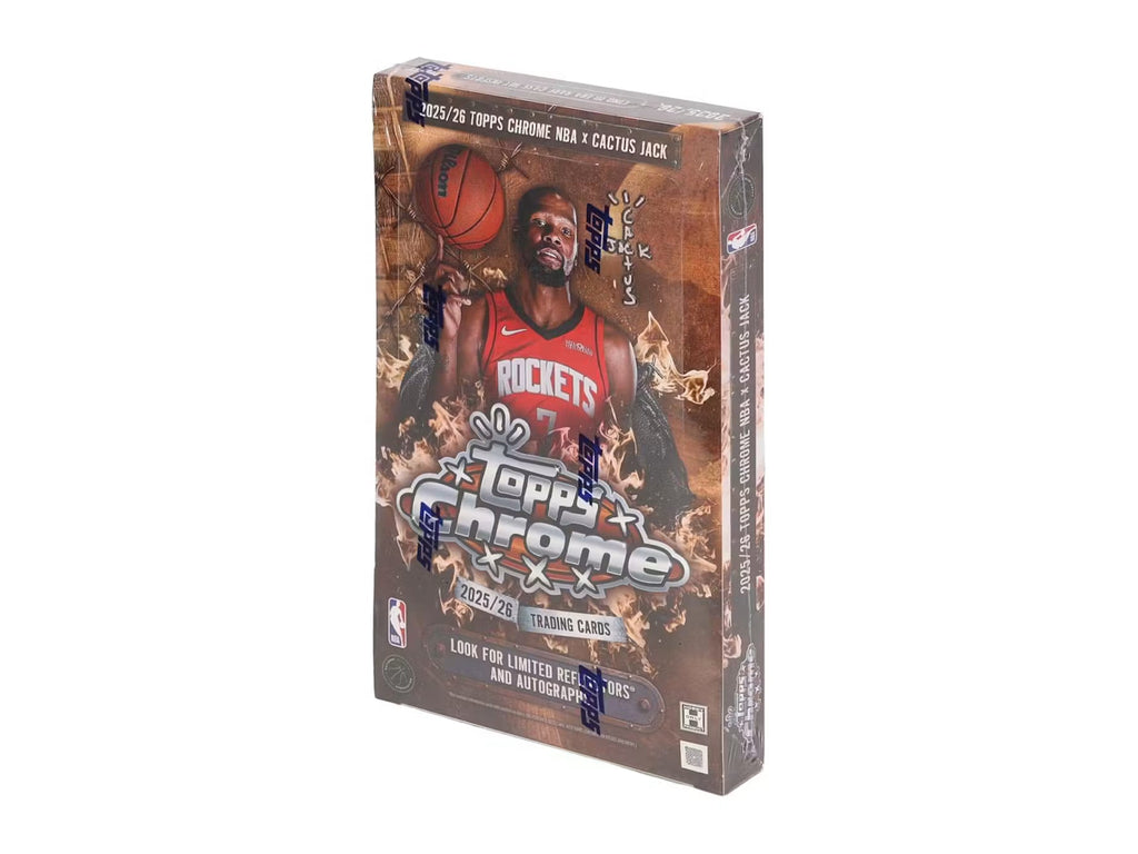 2025-26 Topps Chrome Cactus Jack Basketball Hobby Trading Cards LV