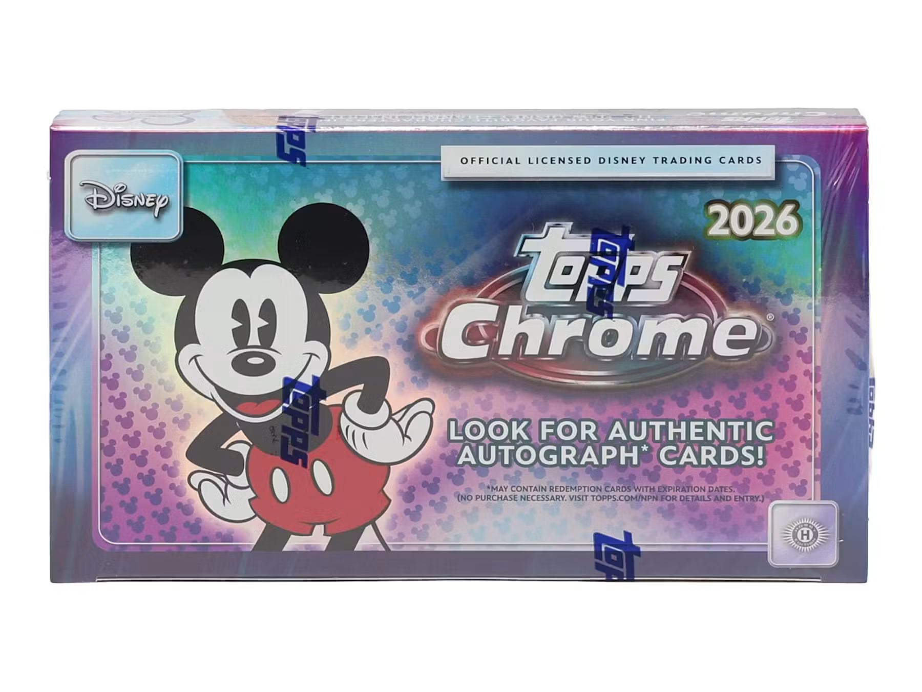 2026 Topps Chrome Disney Hobby Trading Cards LV