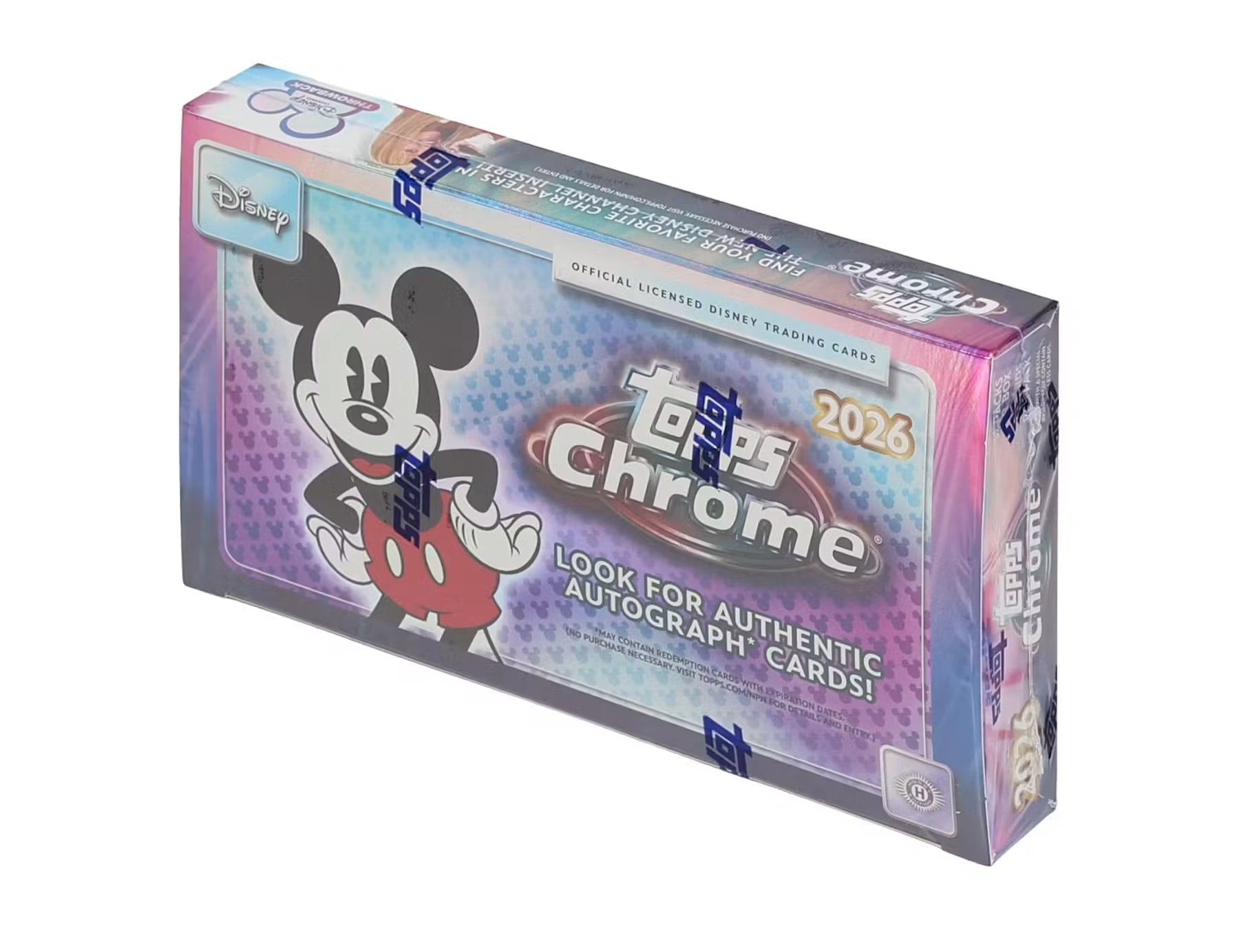 2026 Topps Chrome Disney Hobby Trading Cards LV