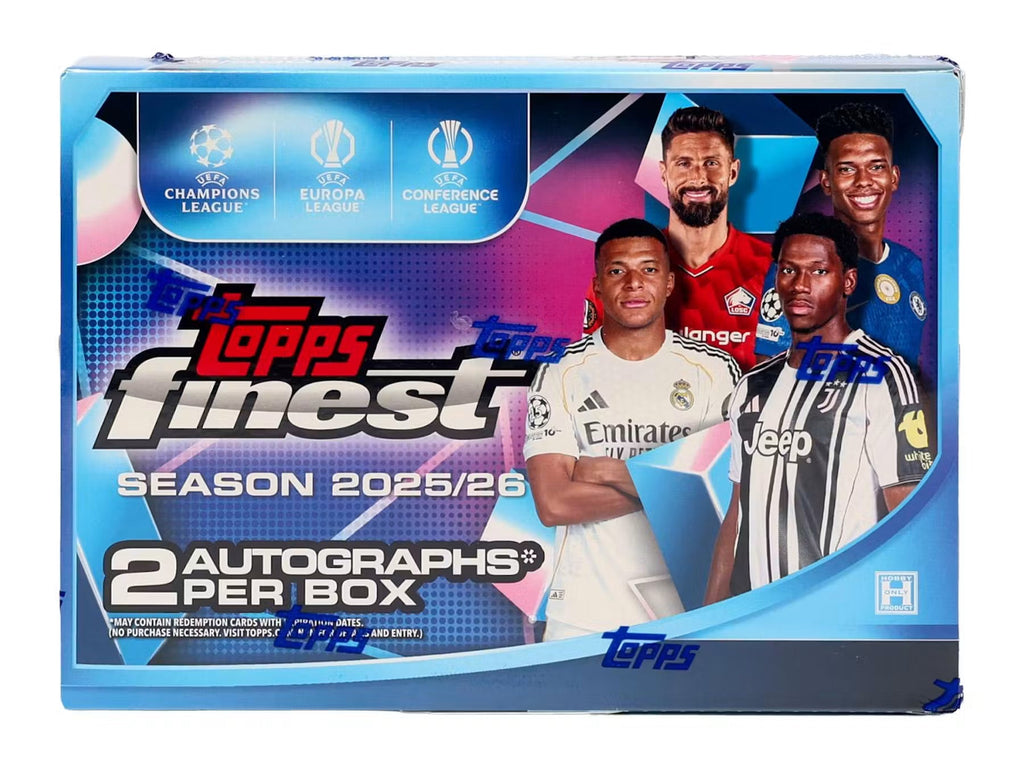 2025-26 Topps UEFA Club Competitions Finest Soccer Trading Cards LV