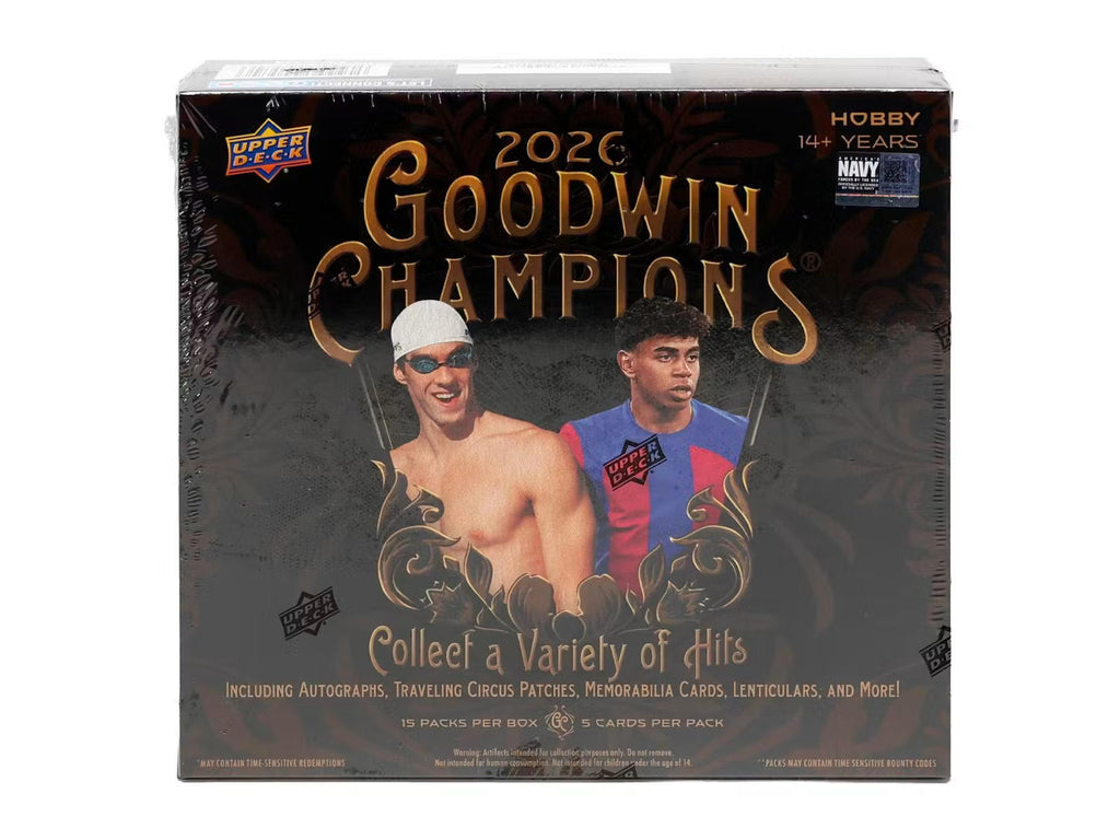 2026 Upper Deck Goodwin Champions Hobby Trading Cards LV