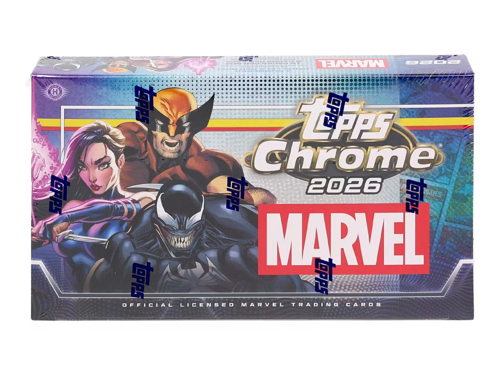 2026 Topps Chrome Marvel Comics Hobby Trading Cards LV