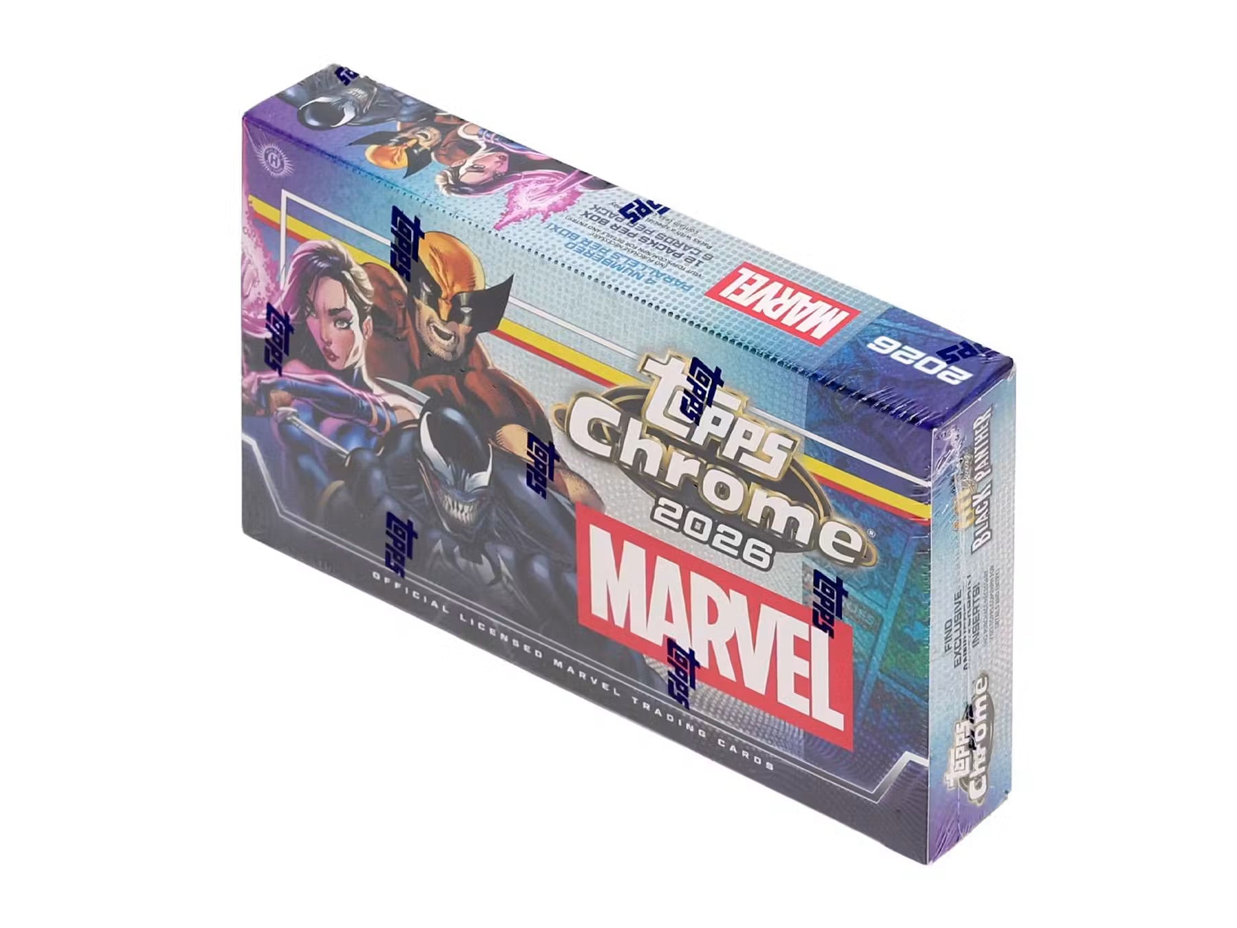2026 Topps Chrome Marvel Comics Hobby Trading Cards LV