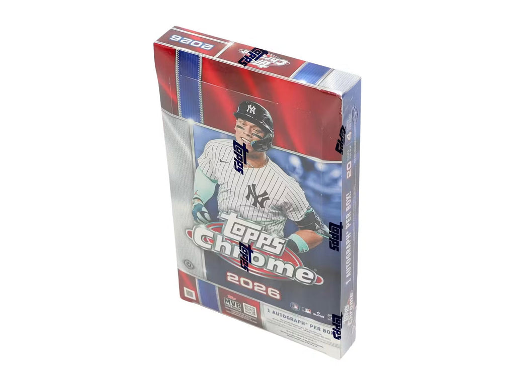 2026 Topps Chrome Baseball Hobby Trading Cards LV