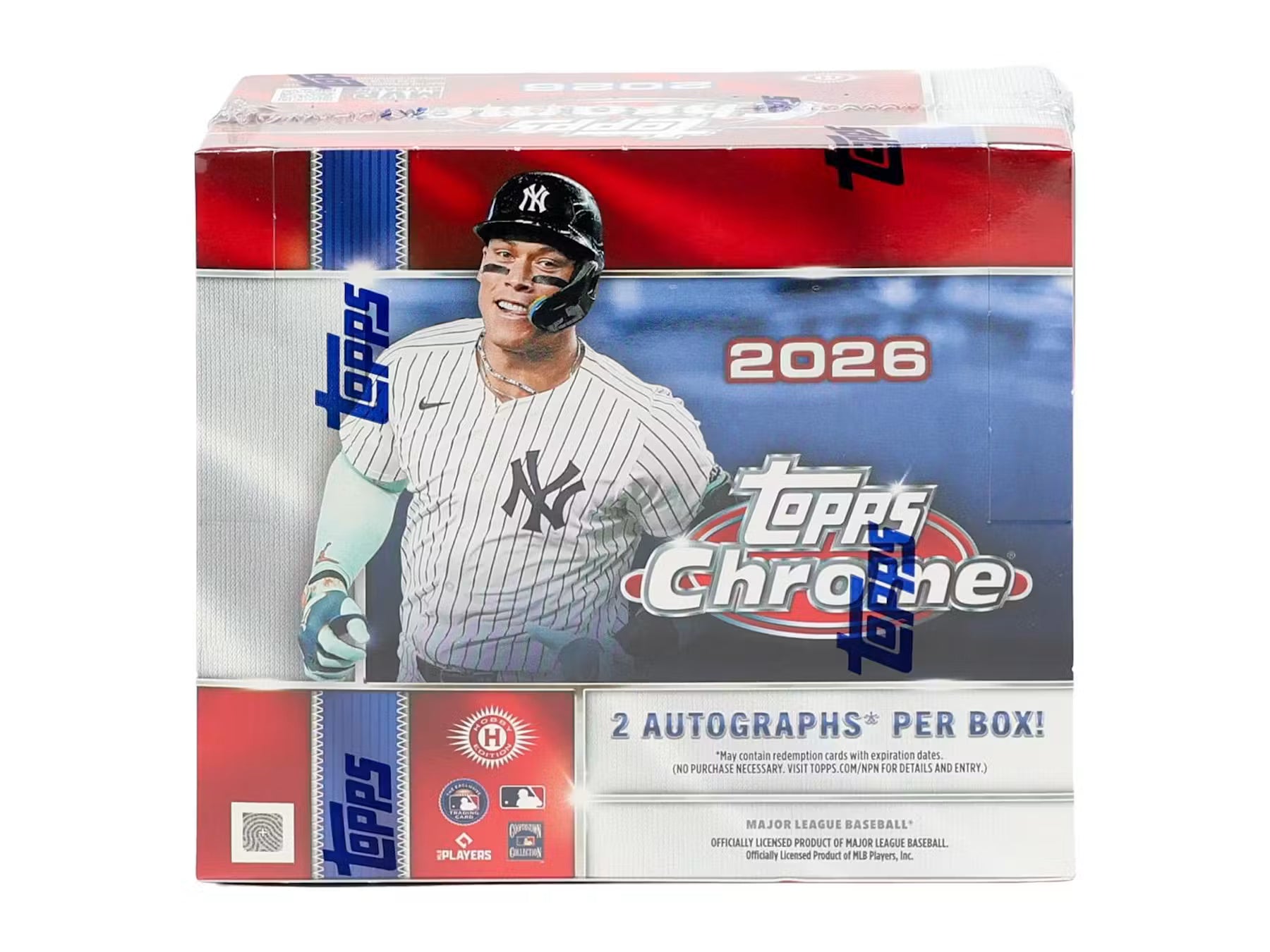 2026 Topps Chrome Baseball Hobby Jumbo Trading Cards LV