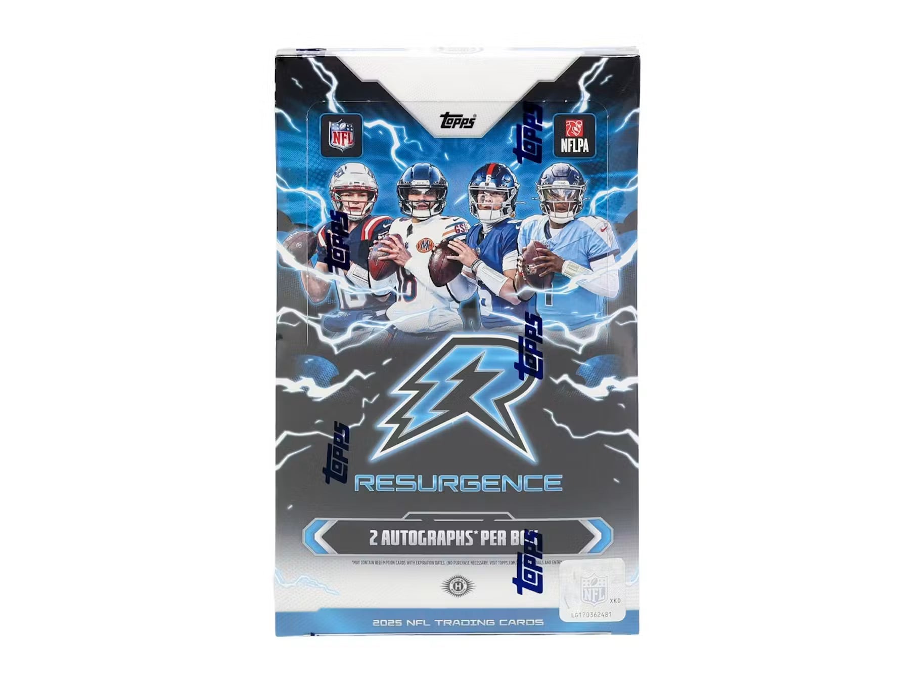 2025 Topps Resurgence Football Hobby Trading Cards LV