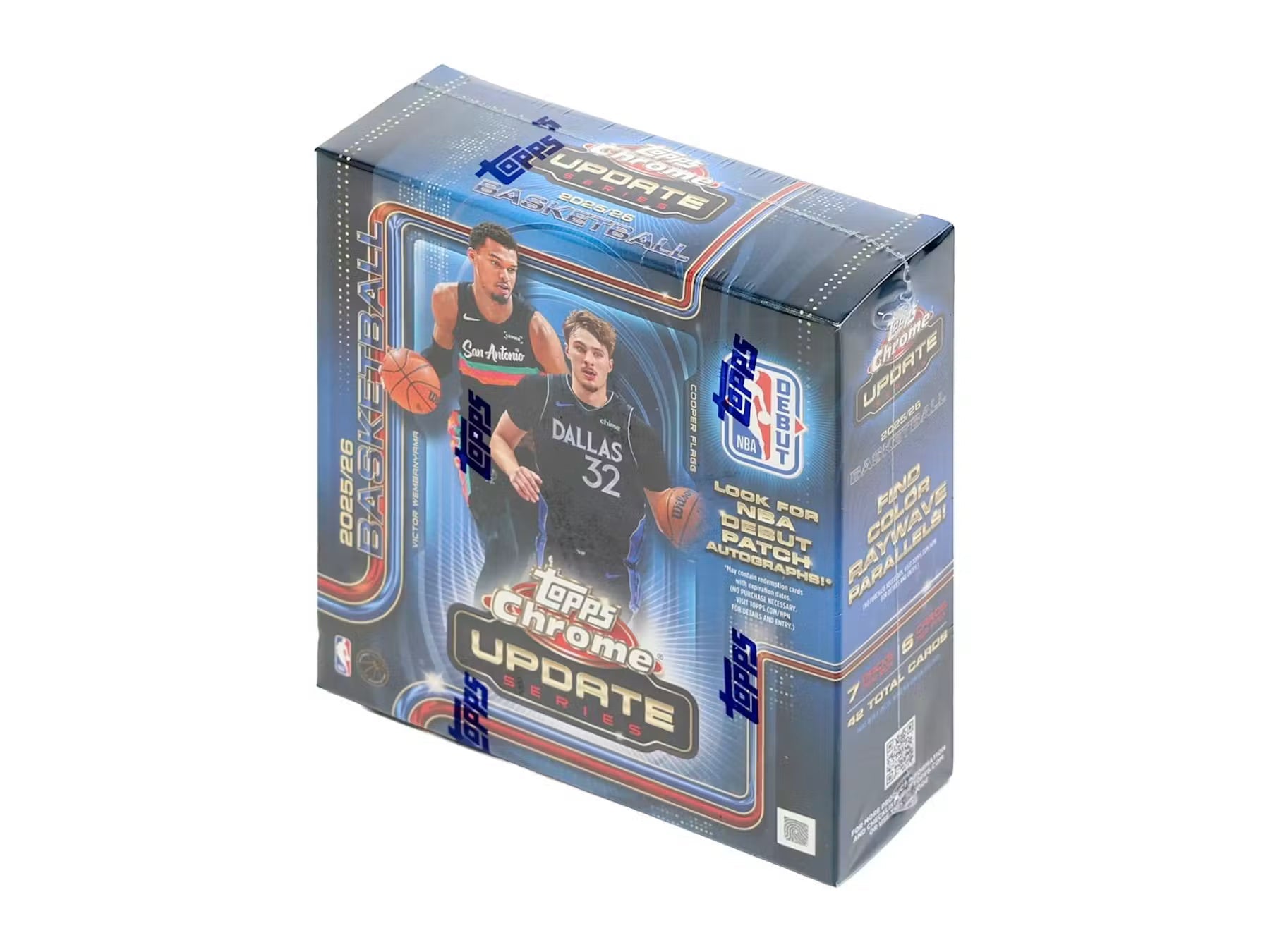 2025-26 Topps Chrome Update Series Basketball Mega Trading Cards LV