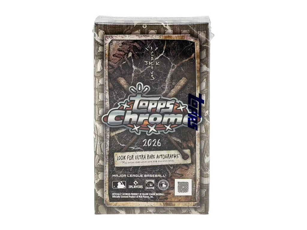 2026 Topps Chrome X Cactus Jack Fanatics Fest NYC Baseball Trading Cards LV