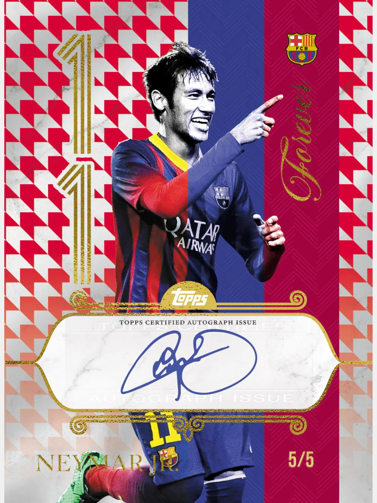 2025-26 Topps Soccer FC Barcelona Forever Trading Cards LV