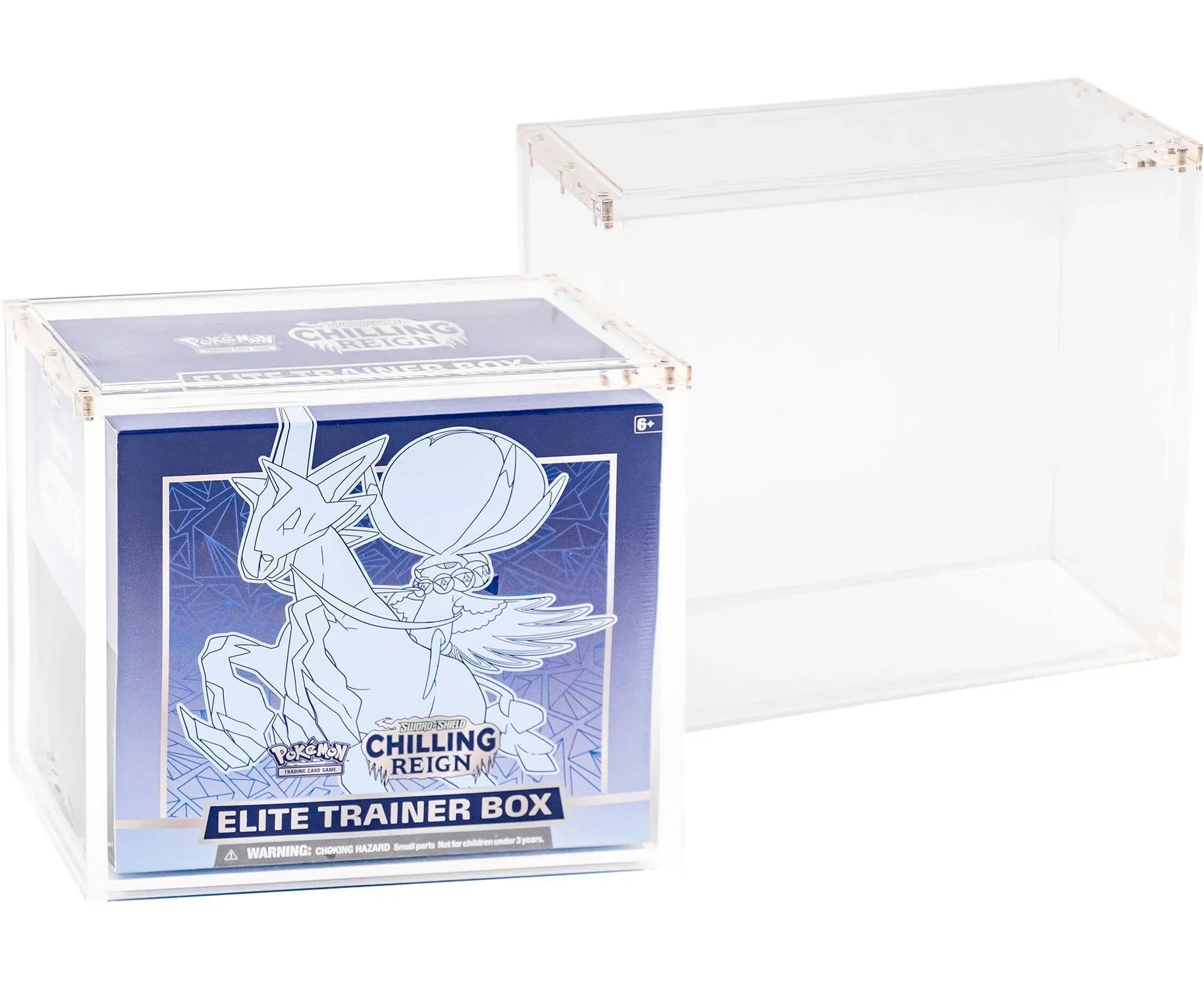 Pokemon ETB Protector Bundle - Soft Protector + Acrylic Display Case