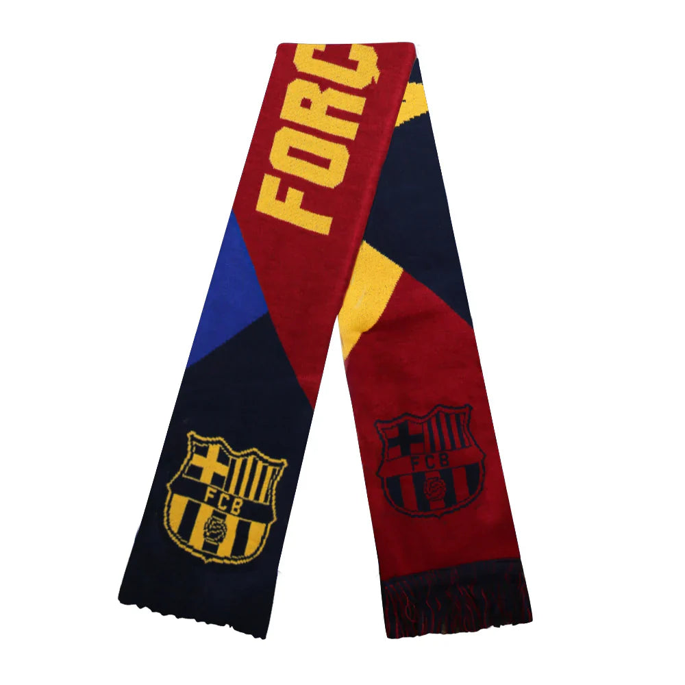 FC Barcelona ULTIMATE Fan Pack Jacket + Jersey + Tee + Scarf + Ball | Barça Official Gear Bundle LV