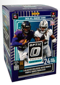 2025 Panini Donruss Optic Football Blaster Trading Cards Purple Shock LV