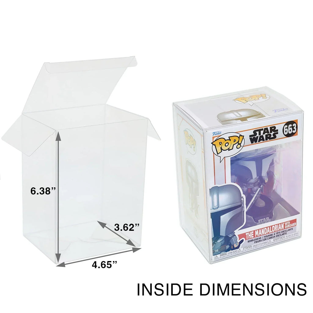 Funko Pop Protector - 4-Inch UV-Resistant Display Case